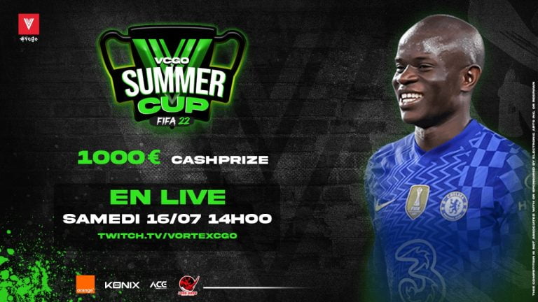 La 3ème édition de la VCGO SUMMER CUP sur FIFA22