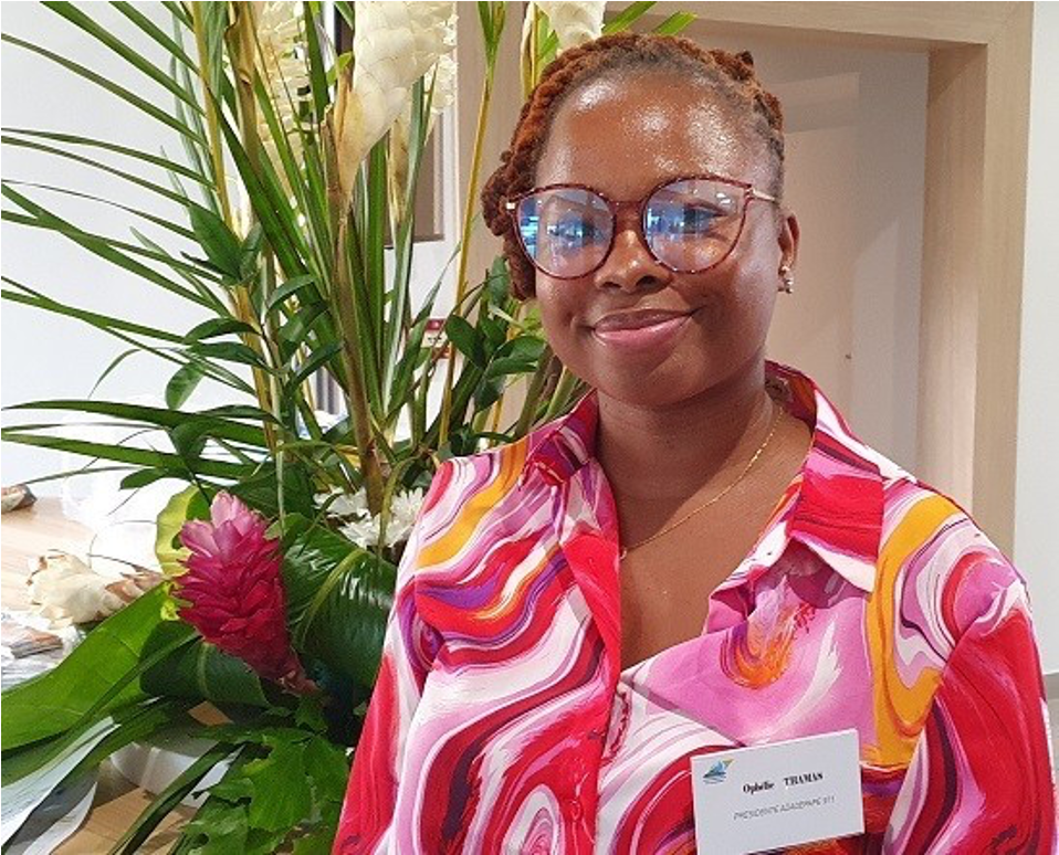 Ophélie Thamas, présidente de l'ADEPAPE