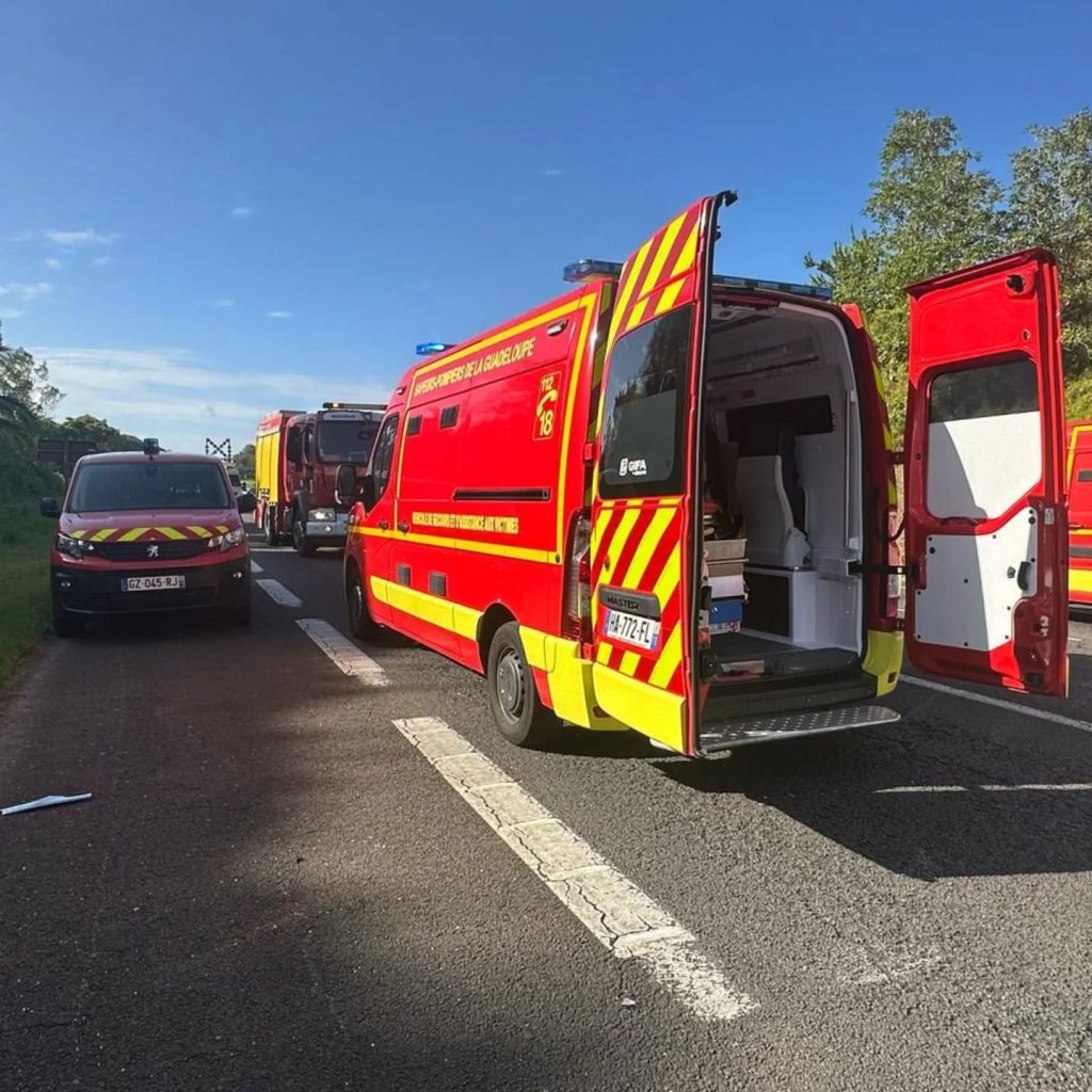 VSAV des pompiers de Guadeloupe